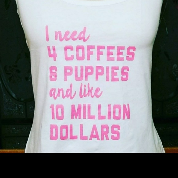 Tops - Nwt Novelty Tank